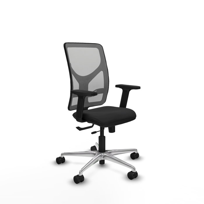PIQUERAS Y CRESPO Silla de oficina Motilla con mecanismo Sincro/Traslack, Negro y Gris PIQUERAS Y CRESPO Silla de oficina Motilla con mecanismo Sincro/Traslack, Negro y Gris
