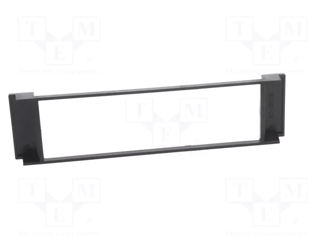 ACV Bastidor de montaje de radio 1 DIN Negro para Audi y Seat