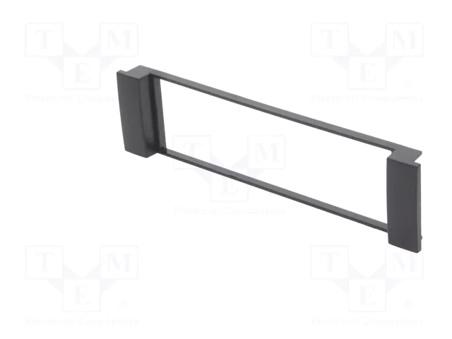 ACV Bastidor de montaje de radio 1 DIN Negro para Audi y Seat