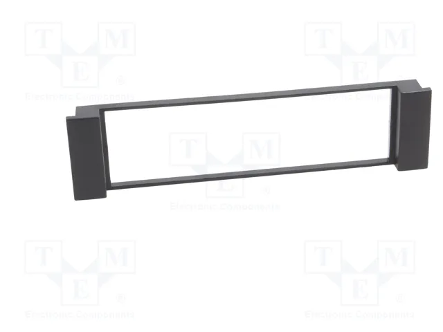 ACV Bastidor de montaje de radio 1 DIN Negro para Audi y Seat