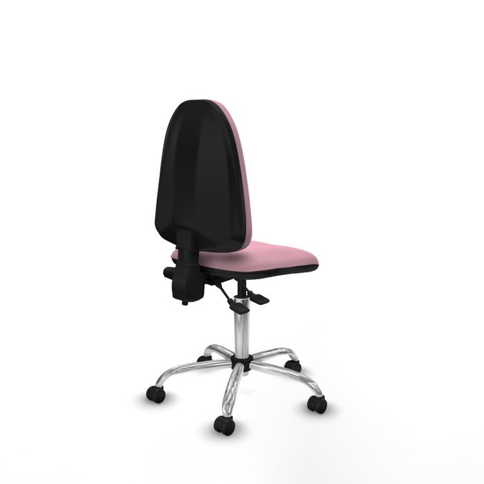PIQUERAS Y CRESPO Silla de oficina Aýna Rosa sin brazos PIQUERAS Y CRESPO Silla de oficina Aýna Rosa sin brazos