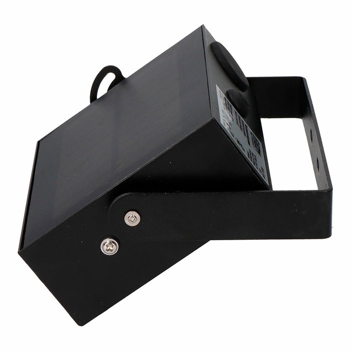 Edm Foco proyector solar auto basculante negro