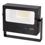 Edm Foco proyector solar auto basculante negro