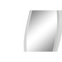 DKD Home Decor Espejo de Metal Blanco 64x62 cm