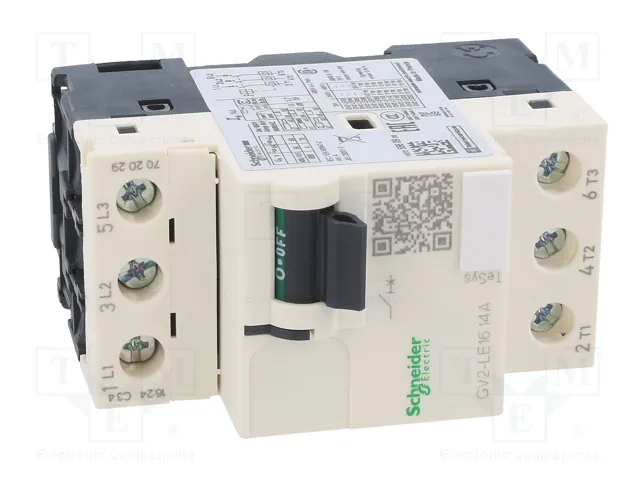 SCHNEIDER ELECTRIC GV2LE16 Interruptor motorizado 5,5kW 230÷690VAC