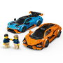 Lego Speed Champions Lamborghini Revuelto y Huracán STO 77238 Coche de Construcción para Niños +10 Años