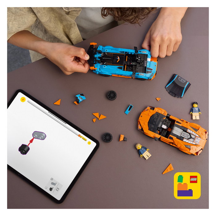 LEGO Speed Champions Lamborghini Revuelto y Huracán STO 77238