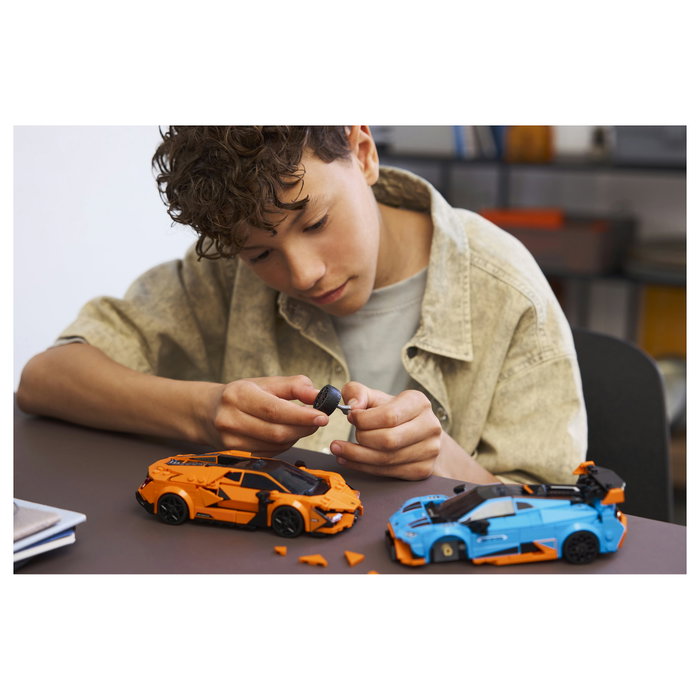 LEGO Speed Champions Lamborghini Revuelto y Huracán STO 77238