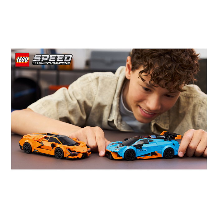 LEGO Speed Champions Lamborghini Revuelto y Huracán STO 77238