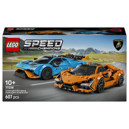 LEGO Speed Champions 77238 Lamborghini Revuelto y Huracán STO
