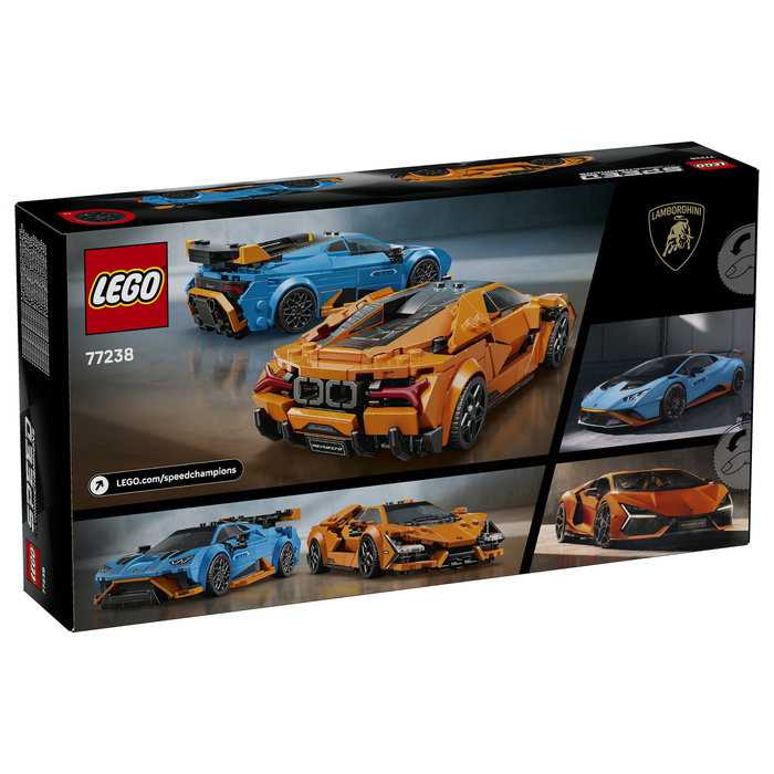 LEGO Speed Champions 77238 Lamborghini Revuelto y Huracán STO