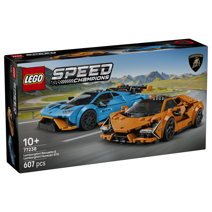LEGO Speed Champions Lamborghini Revuelto y Huracán STO 77238