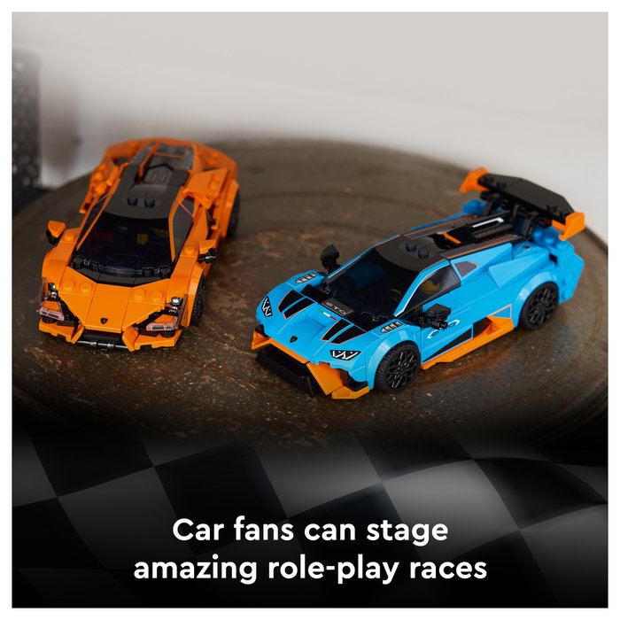 LEGO Speed Champions Lamborghini Revuelto y Huracán STO 77238
