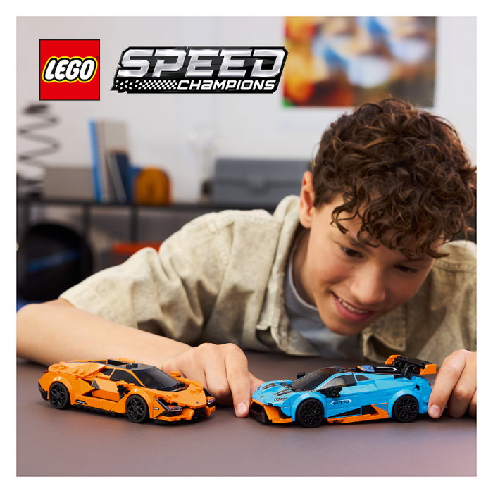 LEGO Speed Champions Lamborghini Revuelto y Huracán STO 77238