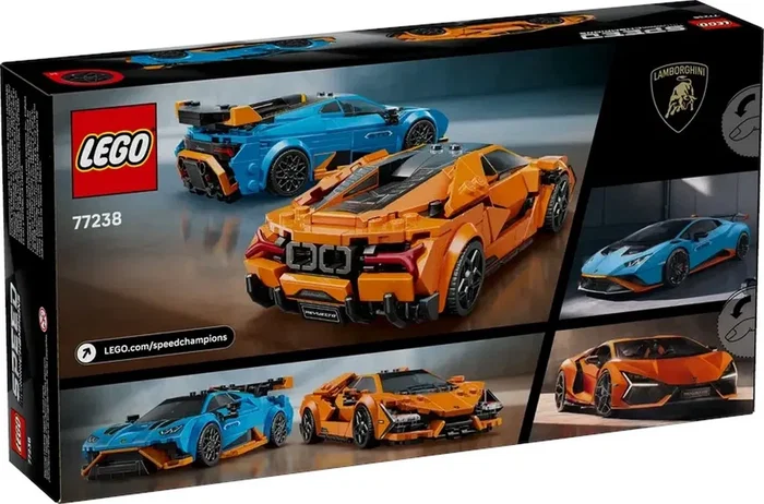 LEGO Speed Champions Lamborghini Revuelto y Huracán STO