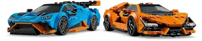 LEGO Speed Champions Lamborghini Revuelto y Huracán STO