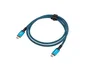 Lanberg Cable USB-C USB4 Gen 2x2 0,5 m 240W 8K 60Hz Negro, Azul