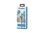 Lanberg Cable USB-C USB4 Gen 2x2 0,5 m 240W 8K 60Hz Negro, Azul