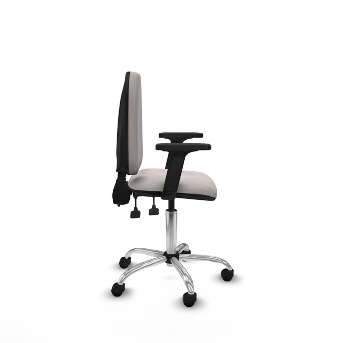 PIQUERAS Y CRESPO Silla de oficina Aýna Blanca con Brazos 2D PIQUERAS Y CRESPO Silla de oficina Aýna Blanca con Brazos 2D