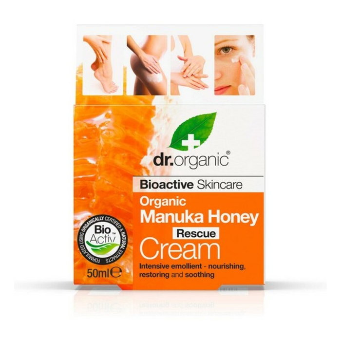 Dr. Organic Crema Rescate Miel de Manuka 50 ml
