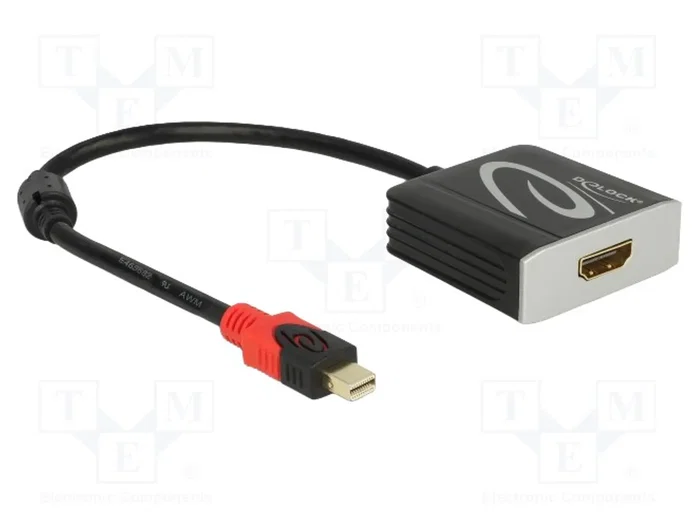 DeLOCK 62735 Adaptador mini DisplayPort a HDMI 4K 60 Hz Activo