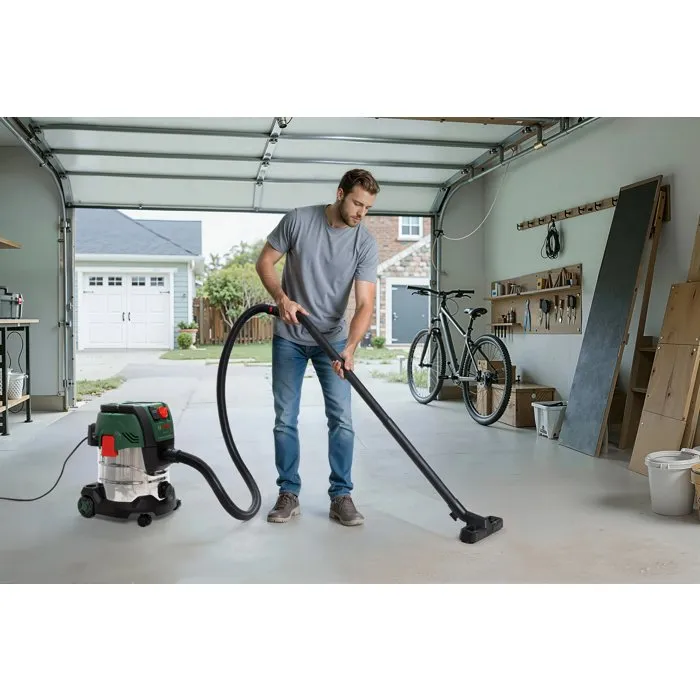 Bosch Aspiradora PAS 20-220PRS, 1300W, 65 l/s, Depósito 20L, 220 mbar, Universal Bosch Aspiradora PAS 20-220PRS, 1300W, 65 l/s, Depósito 20L, 220 mbar, Universal