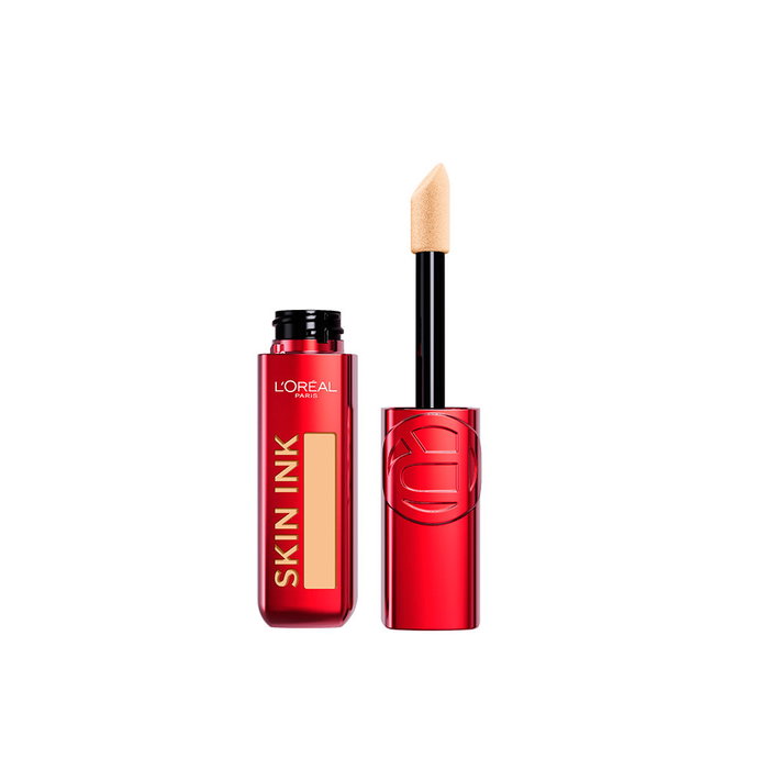 L'Oréal Paris Infallible Skin Ink Base de Maquillaje y Corrector 180-Medium Cool L'Oréal Paris Infallible Skin Ink Base de Maquillaje y Corrector 180-Medium Cool