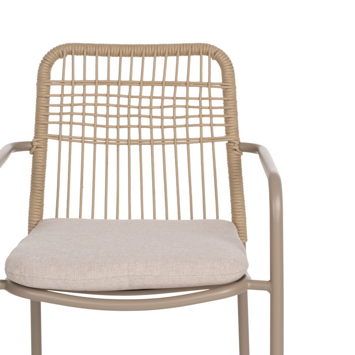 Silla Aluminio Exterior 58 X 62 X 85 cm (Set de 2)