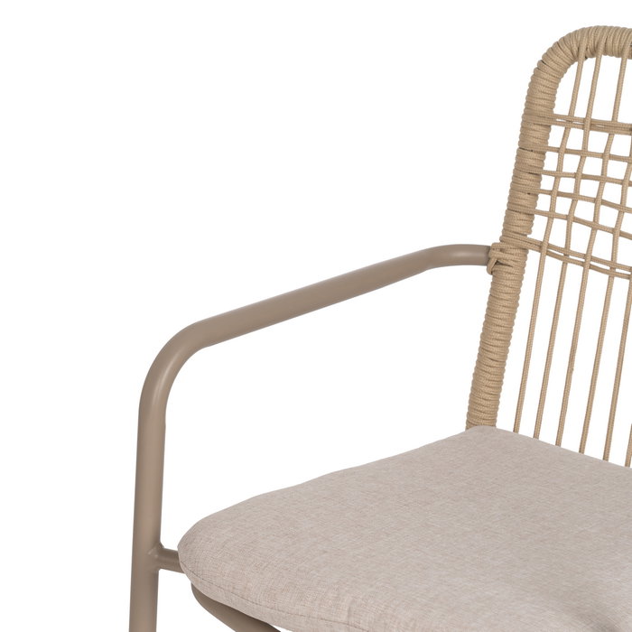 Silla Aluminio Exterior 58 X 62 X 85 cm (Set de 2)
