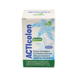 AVD REFORM Acticolon 30Cap. Suplemento Dietético con Cultivos Lácticos Vivos Gastroprotectores para el Equilibrio de la Microflora del Colon
