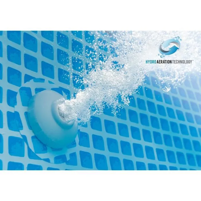 Intex Kit de piscina rectangular Prism Frame 4,88 x 2,44 x 1,07 m