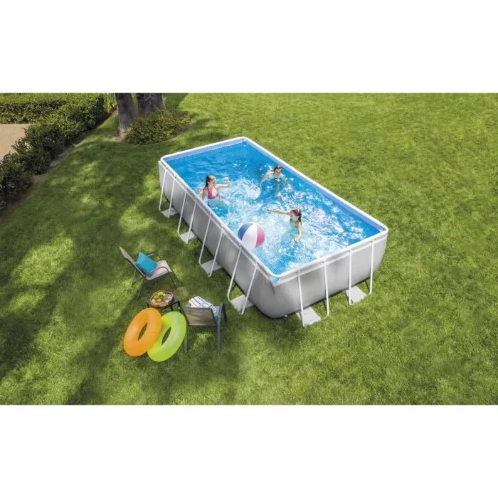 Intex Kit de piscina rectangular Prism Frame 4,88 x 2,44 x 1,07 m
