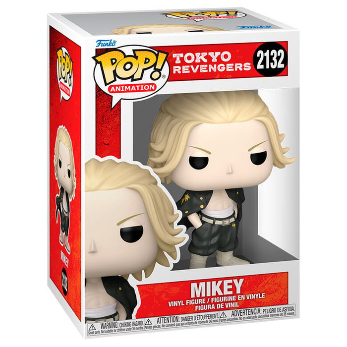 Funko Figura POP Tokyo Revengers Mikey Figura de Vinilo Funko Figura POP Tokyo Revengers Mikey Figura de Vinilo