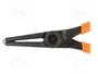 BAHCO Alicates para anillos internos 40-100 mm rectos