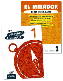 ANAYA, Geografia i Hist.ria 1 + El mirador de Illes Balears - ANAYA