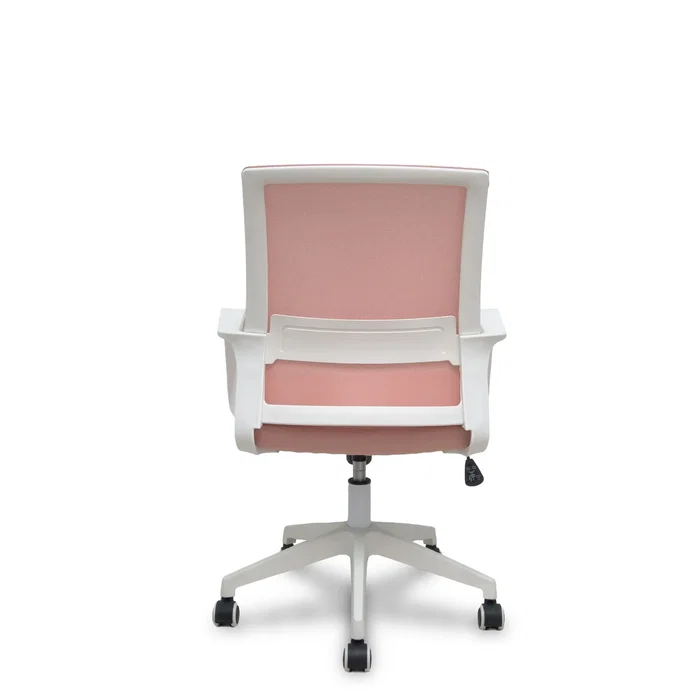 FORÖL Silla Ergo535 Blanca con Respaldo y Asiento Rosa FORÖL Silla Ergo535 Blanca con Respaldo y Asiento Rosa