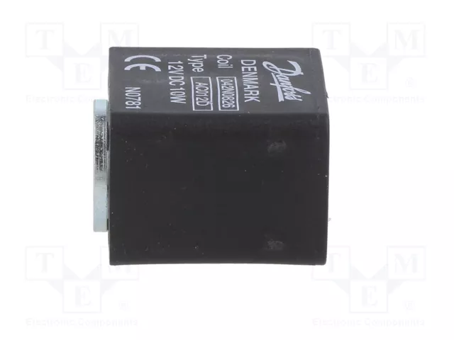 DANFOSS Bobina de electroválvula 12VDC 10W 9mm