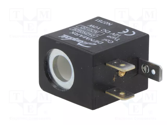 DANFOSS Bobina de electroválvula 12VDC 10W 9mm