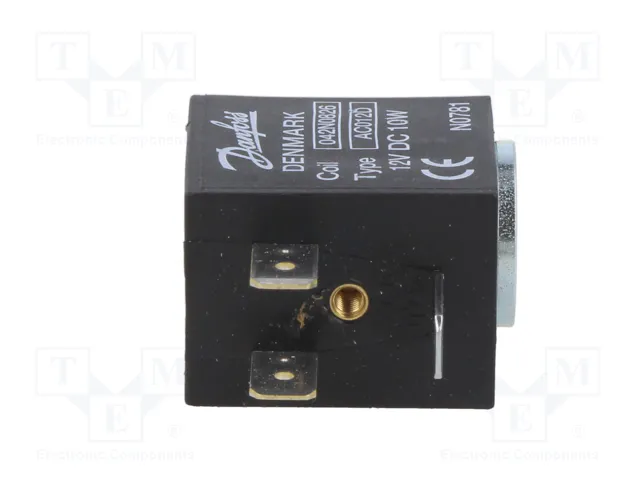 DANFOSS Bobina de electroválvula 12VDC 10W 9mm