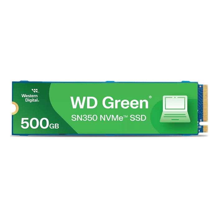 Western Digital Green SN350 SSD 500 GB M.2 2280 PCIe Gen3 NVMe - 2400 MB/s de lectura, WD Green SN350 Western Digital Green SN350 SSD 500 GB M.2 2280 PCIe Gen3 NVMe - 2400 MB/s de lectura, WD Green SN350