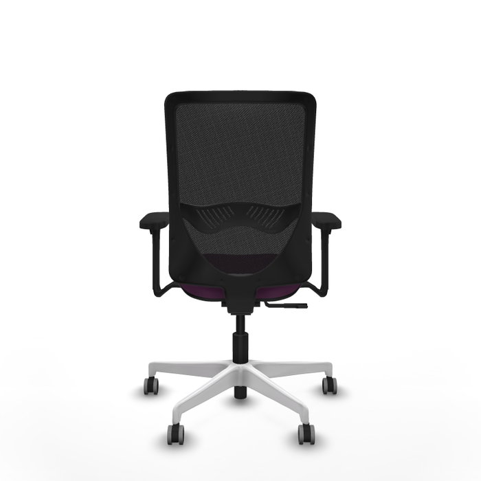 PIQUERAS Y CRESPO Silla de oficina Zulema con mecanismo Sincro, Morado y Negro PIQUERAS Y CRESPO Silla de oficina Zulema con mecanismo Sincro, Morado y Negro