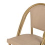 Silla Beige Aluminio-Textileno Exterior 50 X 54 X 85 cm (Set de 2)