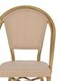 Silla Beige Aluminio-Textileno Exterior 50 X 54 X 85 cm (Set de 2)