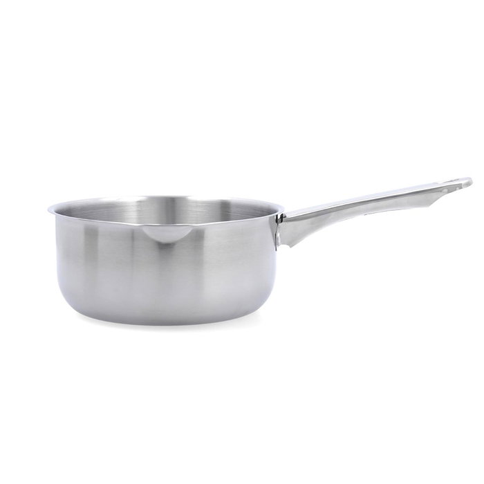 Quid Cazo con Tapa Habitat 18 cm Acero Inoxidable
