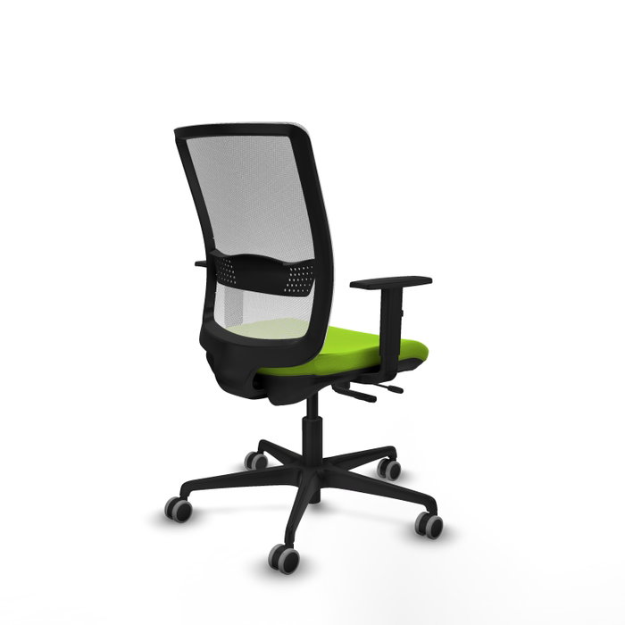 PIQUERAS Y CRESPO Silla de oficina Haches Pistacho y Blanco PIQUERAS Y CRESPO Silla de oficina Haches Pistacho y Blanco