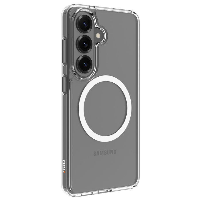 dbramante1928 Funda Ultra D3O MAG Qi2 para Samsung Galaxy S26 Transparente, 16 cm (6.3 pulgadas), Resistente a Impactos hasta 5 m