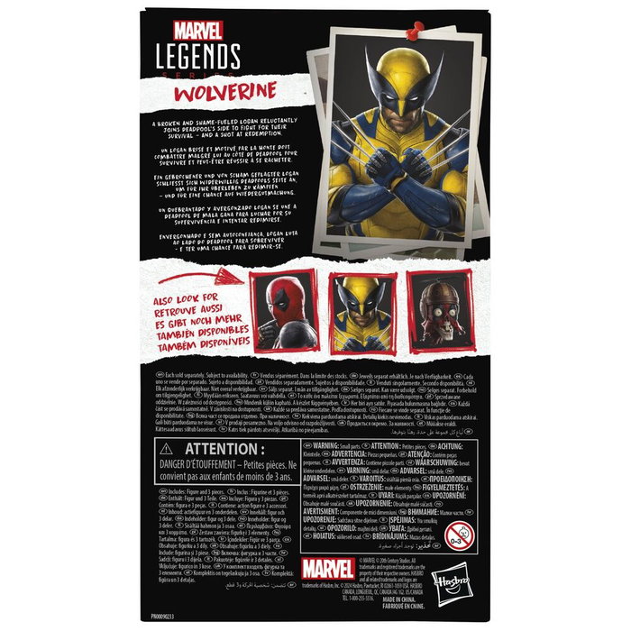 Hasbro Marvel Legends Figura Wolverine 15 cm