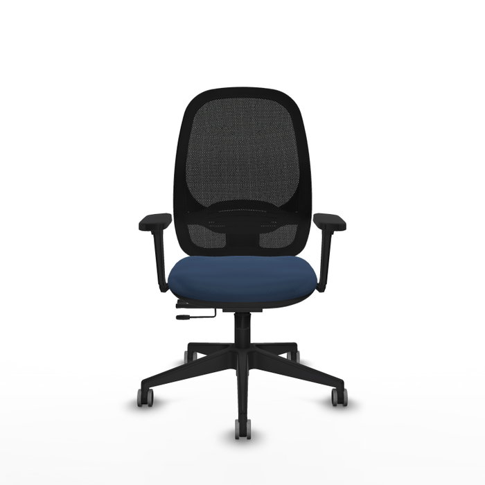 PIQUERAS Y CRESPO Silla de oficina Cilanco con mecanismo Sincro/Traslack, Azul marino y Negro PIQUERAS Y CRESPO Silla de oficina Cilanco con mecanismo Sincro/Traslack, Azul marino y Negro