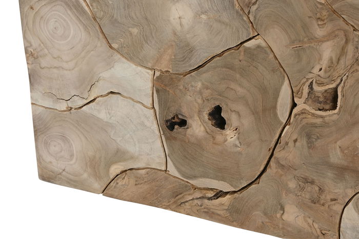 DKD Home Decor Mesa Centro Teak Root Items Natural 120 x 40 x 76.5 cm