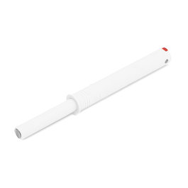 Italiana Ferramenta Cierre Magnético KPUSH TECH STRONG Largo 37mm Blanco para Puertas sin Tirador